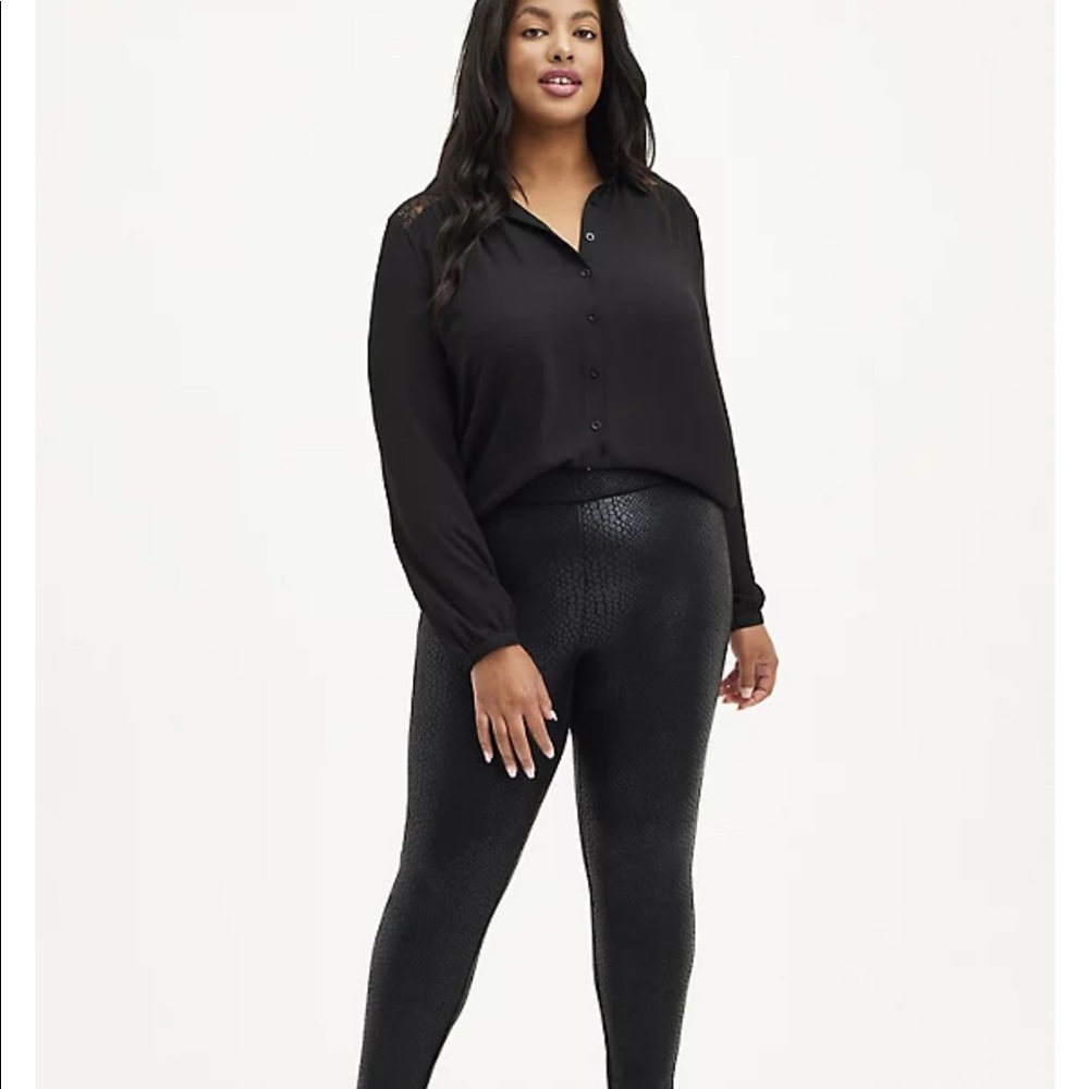 Torrid Pixie Luxe Pointe Crocodile Pants